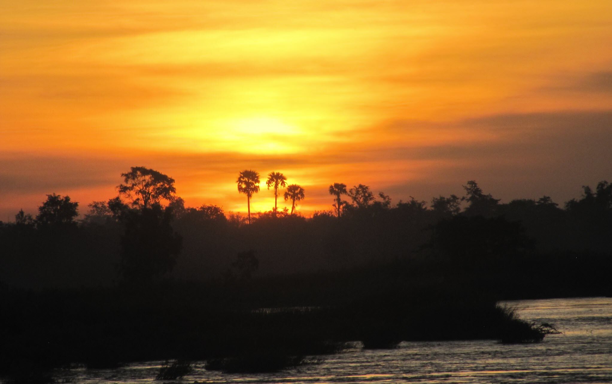 End your day with serene beauty